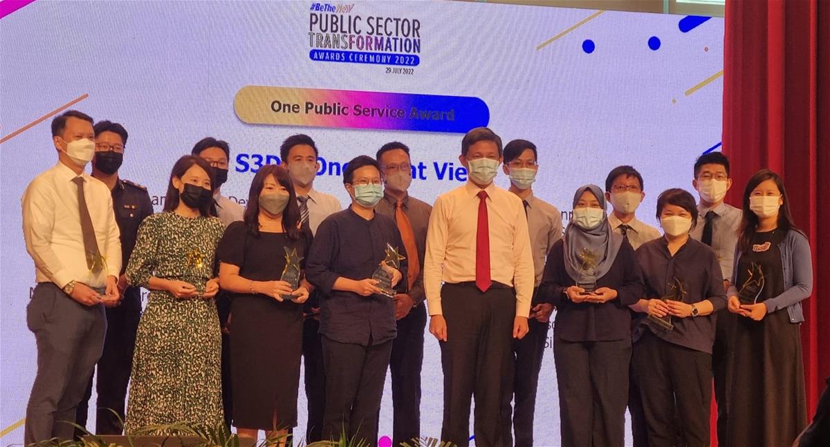 One Public Service Award Recipients