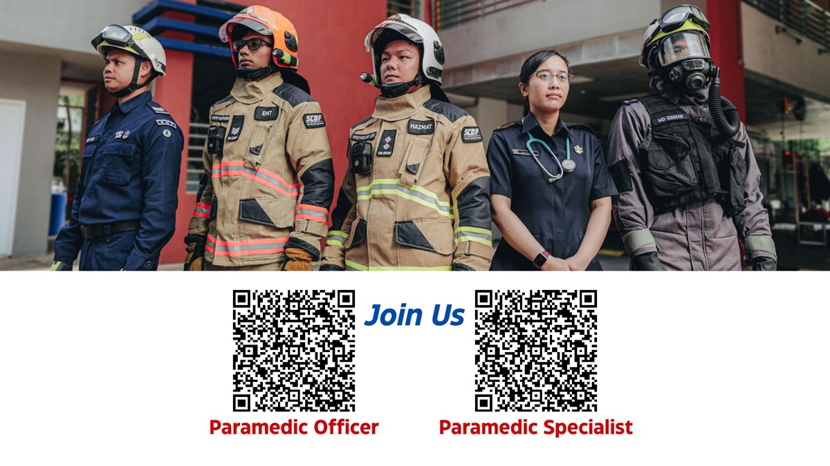 Paramedic Recruitment QR Codes