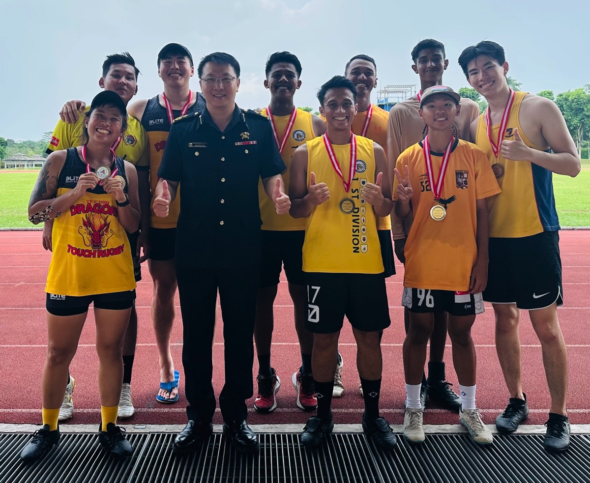 The 1st SCDF Division team emerged as champions at the SCDF Inter-unit Frisbee Games 2023-2024 in October 2023