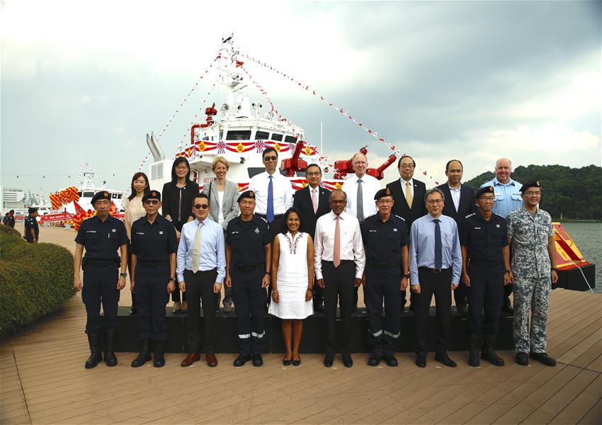 08a 3 New Commissioned Vessels to Boost SCDFs Marine Firefighting Capability