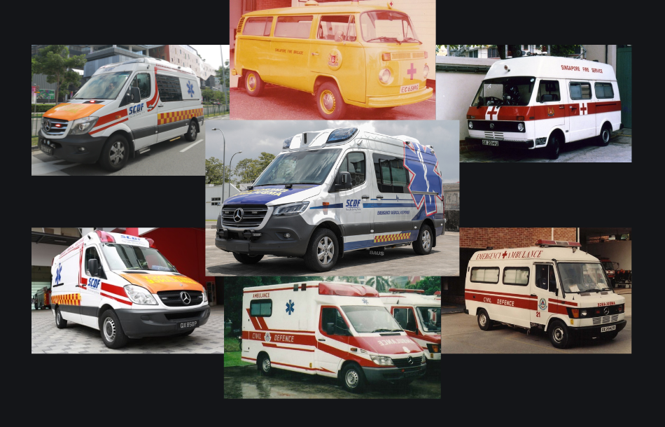 Evolution of SCDF Ambulance