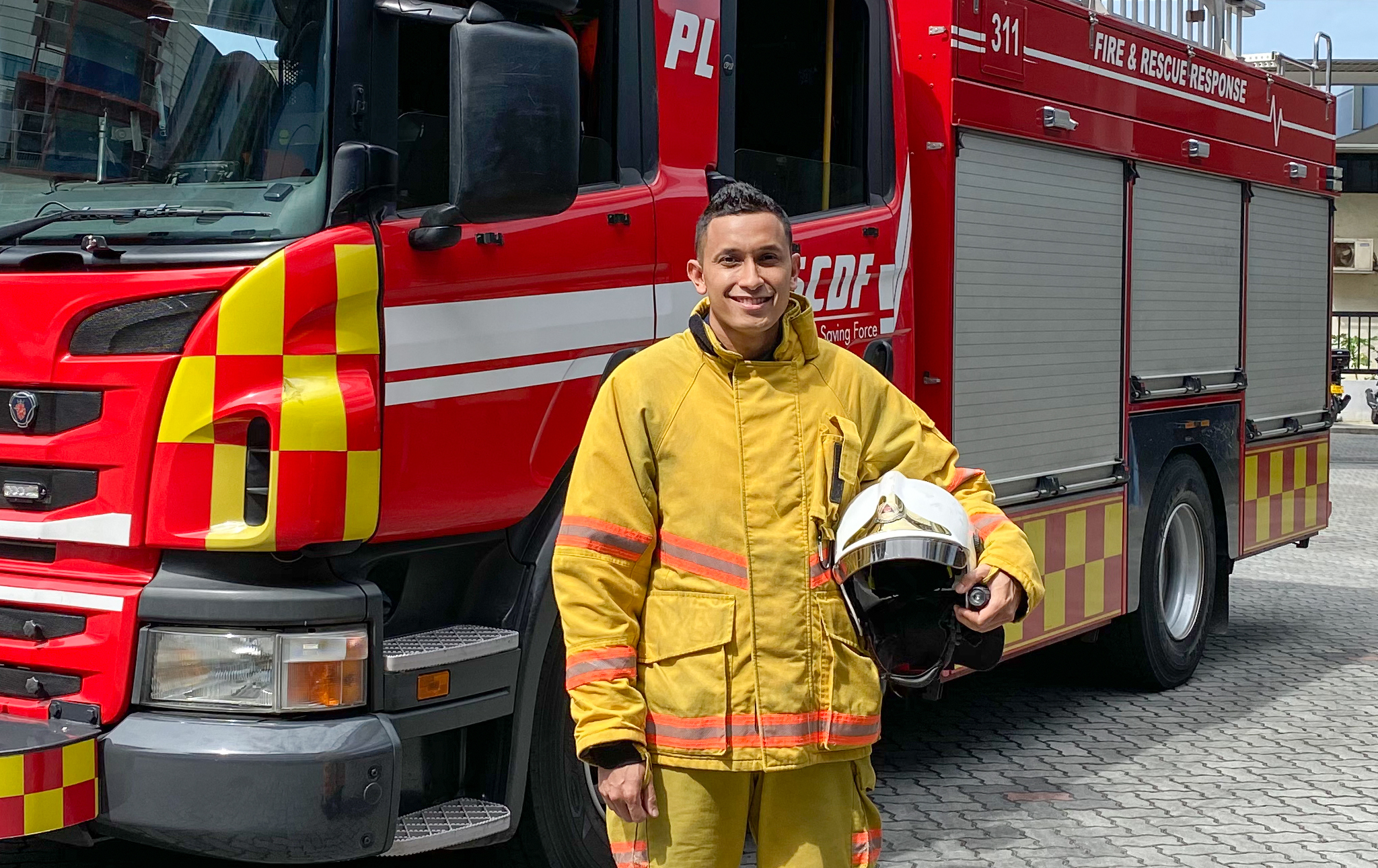 Lieutenant (LTA) Muhammad Bukhary Bin Abu Bakar, father of two and a Rota Commander at Yishun Fire Station, has been a member of The Lifesaving Force for over 12 years