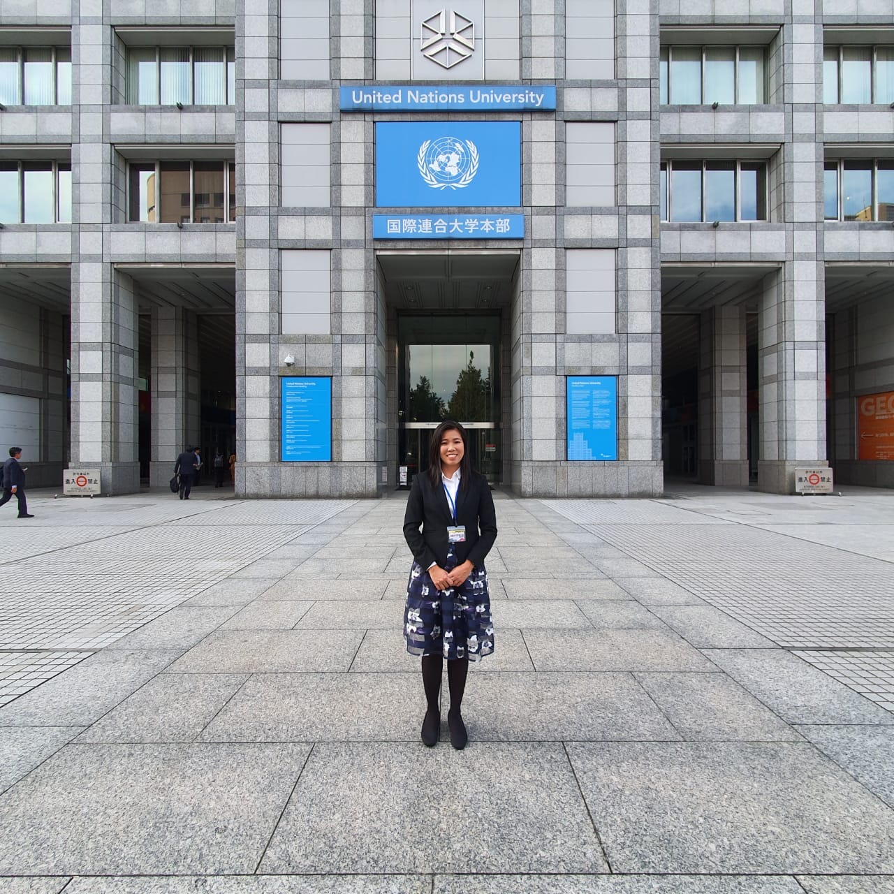 CPT Amelia’s visit to United Nations University in Tokyo